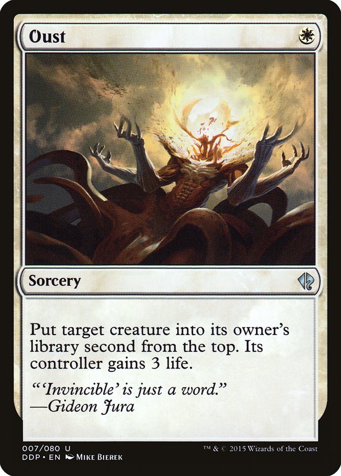 Oust [Duel Decks: Zendikar vs. Eldrazi] | Game Master's Emporium (The New GME)