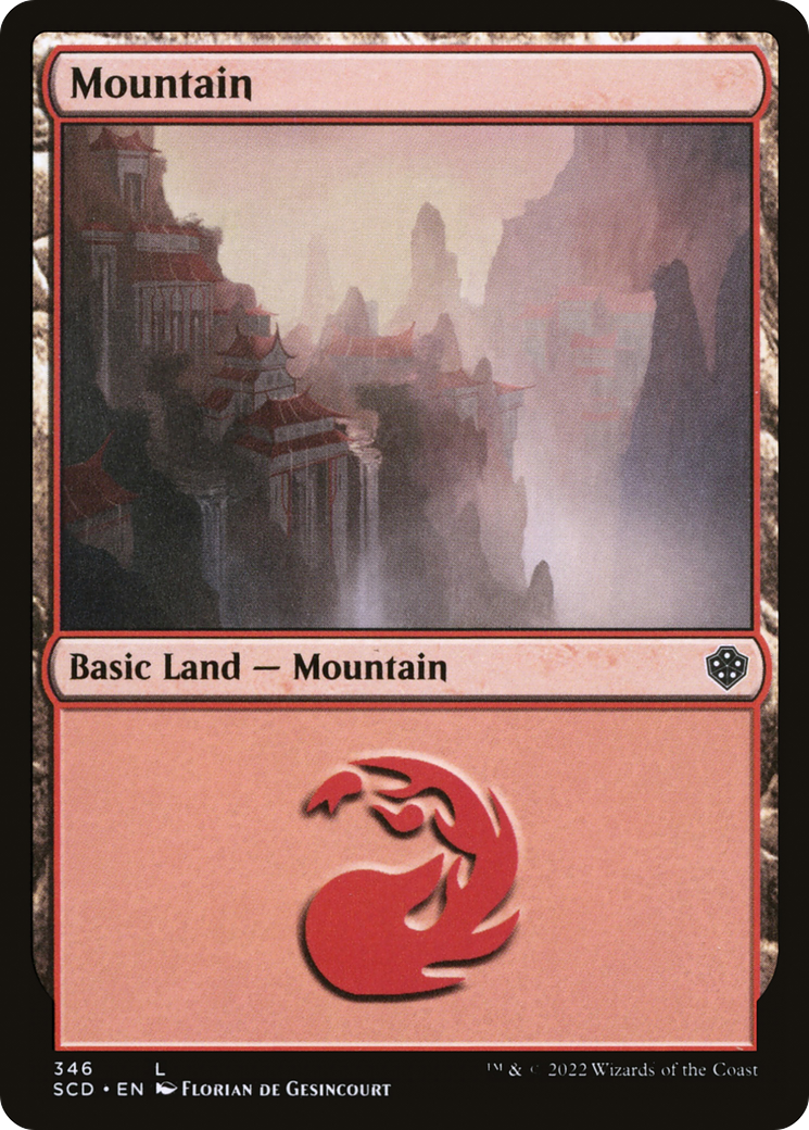 Mountain (346) [Starter Commander Decks] | Game Master's Emporium (The New GME)