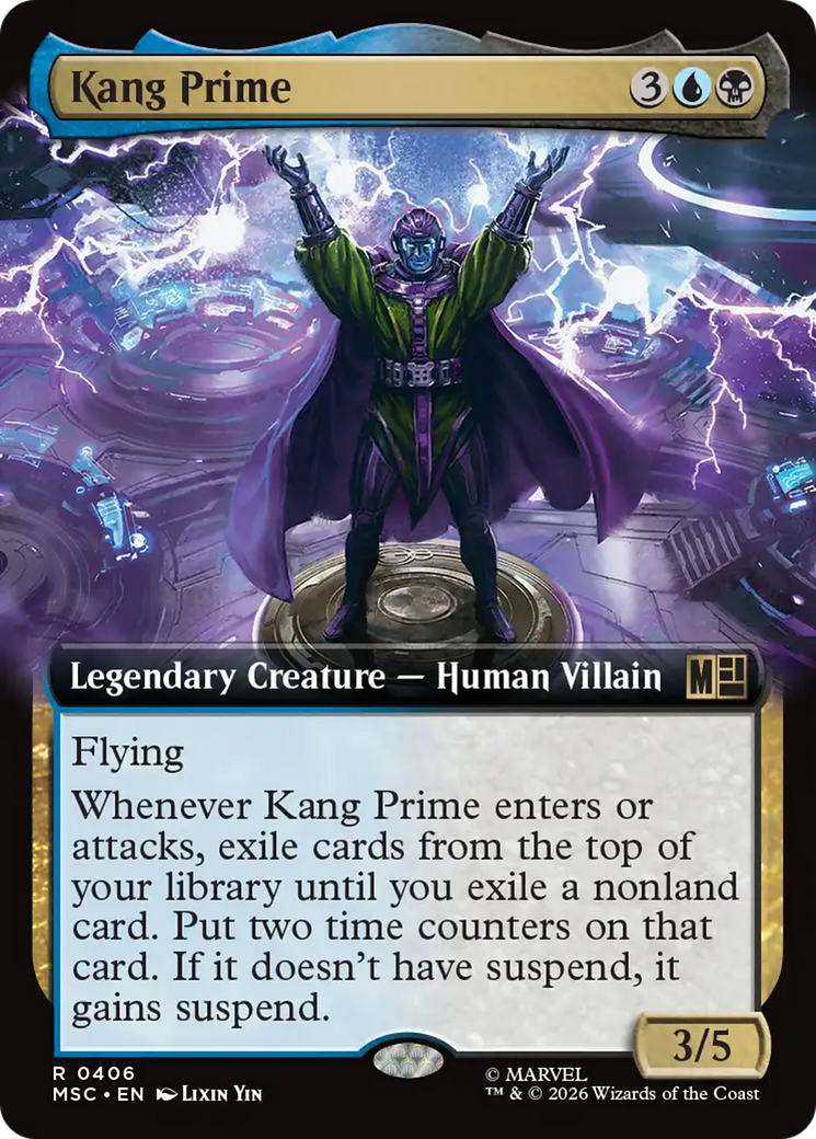 Kang Prime (Extended Art) [Marvel Super Heroes Commander] | Game Master's Emporium (The New GME)