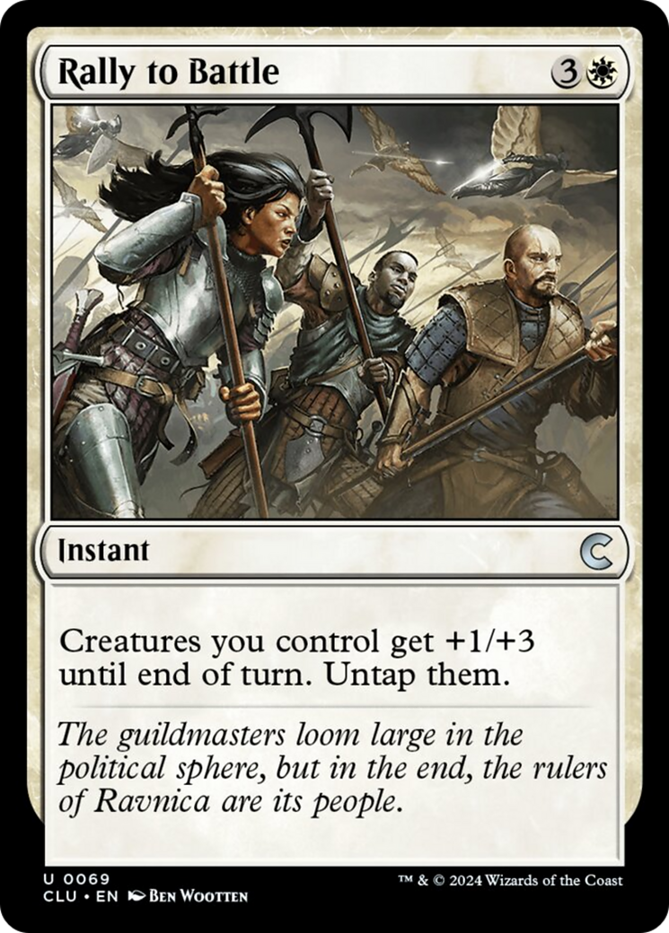 Rally to Battle [Ravnica: Clue Edition] | Game Master's Emporium (The New GME)