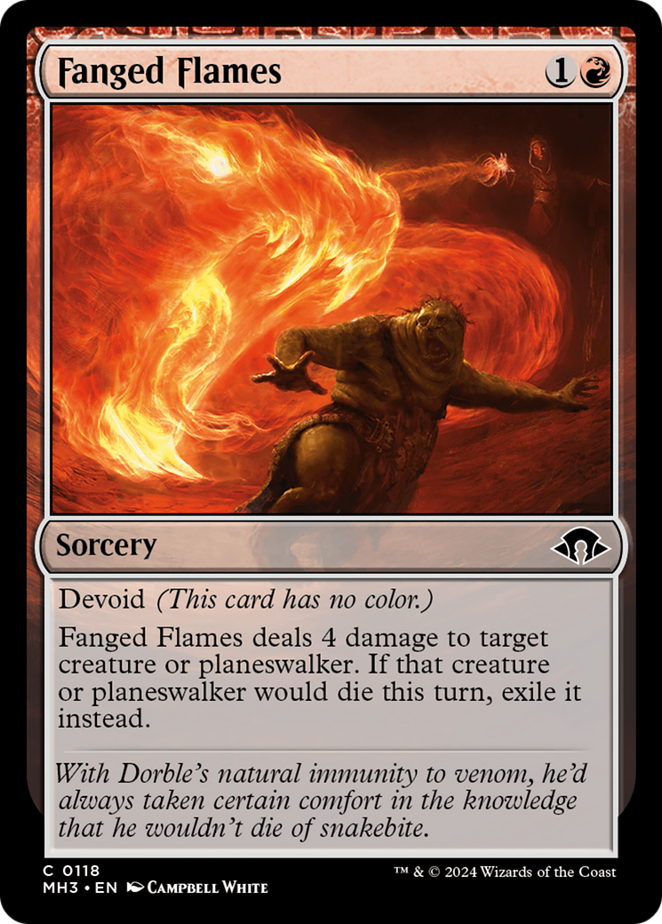 Fanged Flames [Modern Horizons 3] | Game Master's Emporium (The New GME)