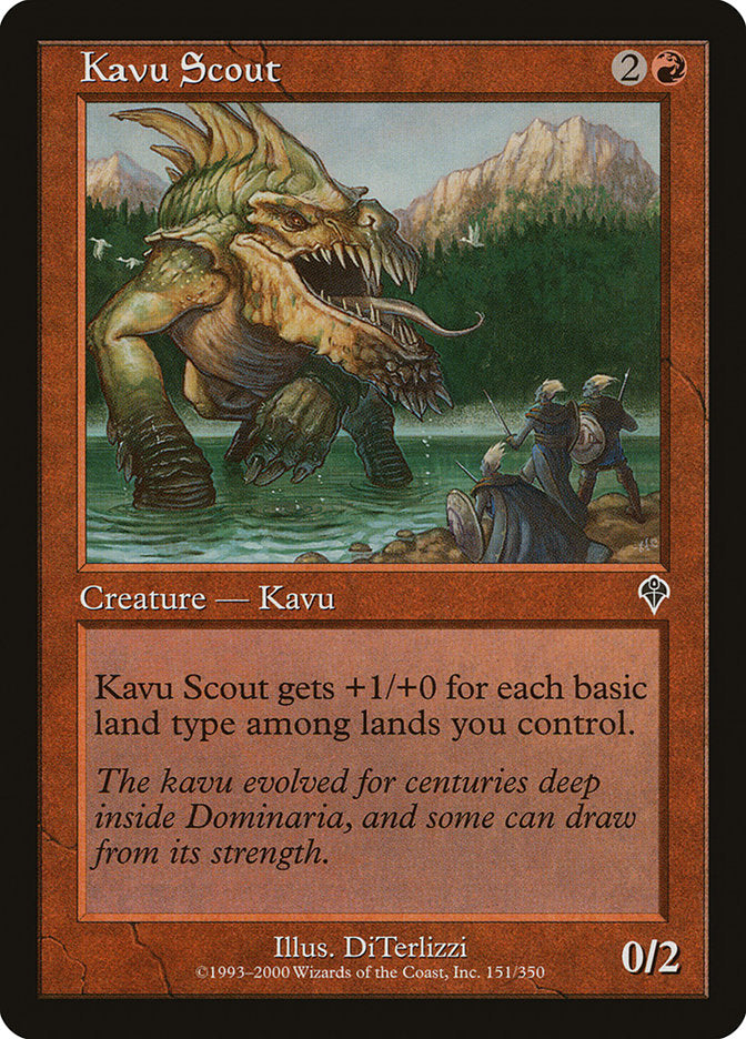 Kavu Scout [Invasion] | Game Master's Emporium (The New GME)