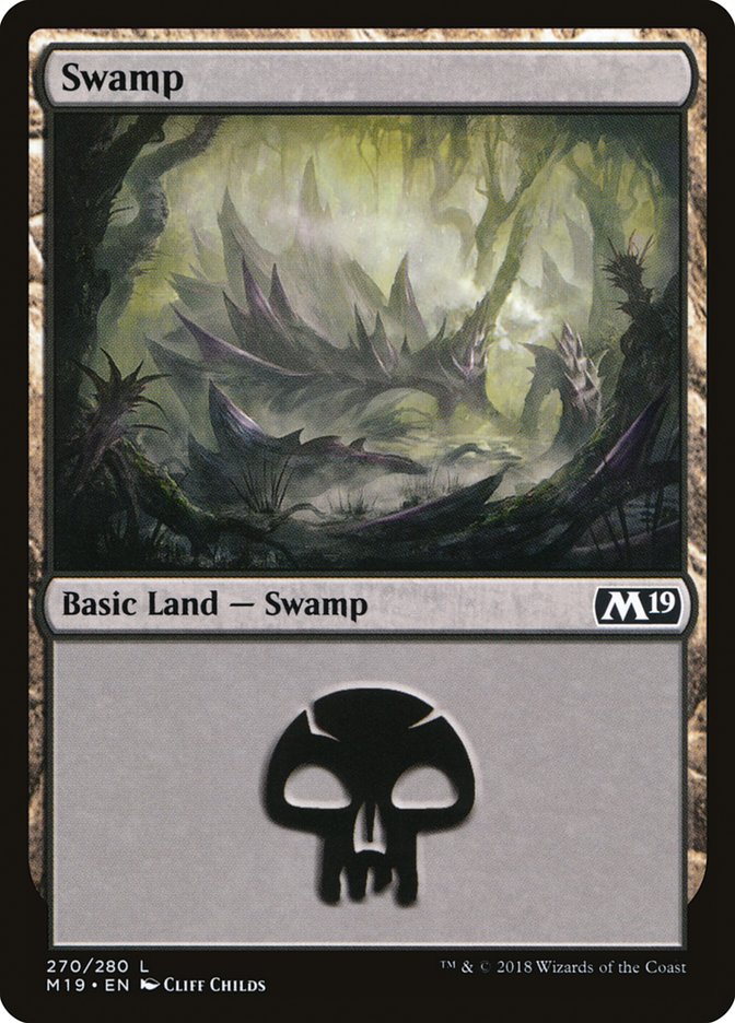 Swamp (270) [Core Set 2019] | Game Master's Emporium (The New GME)