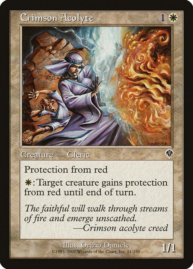 Crimson Acolyte [Invasion] | Game Master's Emporium (The New GME)