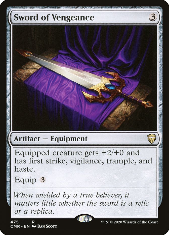 Sword of Vengeance [Commander Legends] | Game Master's Emporium (The New GME)