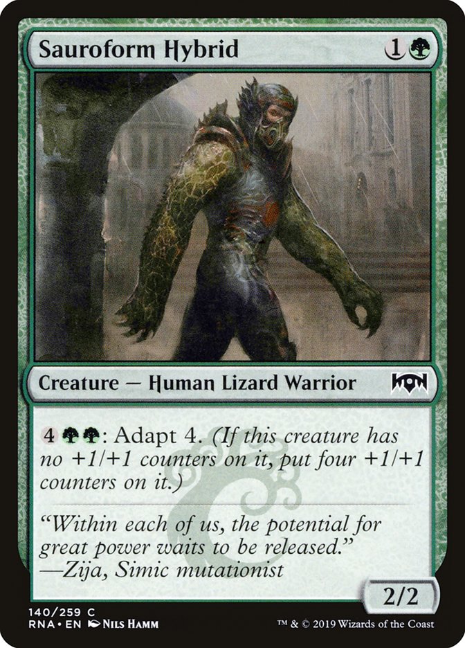 Sauroform Hybrid [Ravnica Allegiance] | Game Master's Emporium (The New GME)