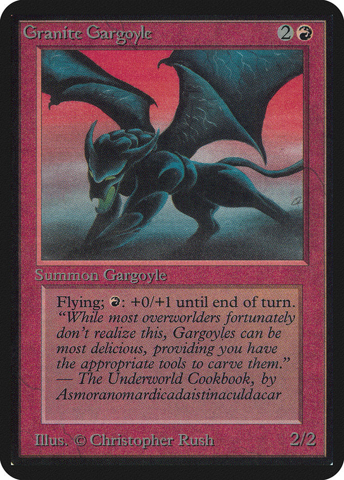 Granite Gargoyle [Alpha Edition] | Game Master's Emporium (The New GME)