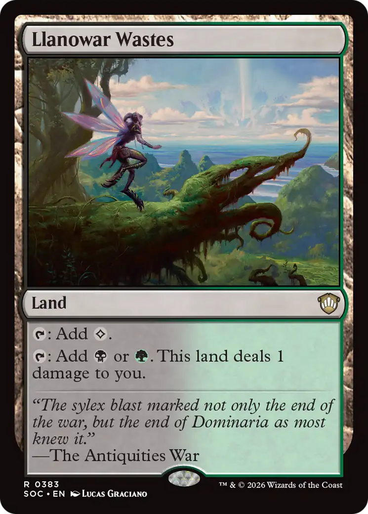 Llanowar Wastes [Secrets of Strixhaven Commander] | Game Master's Emporium (The New GME)