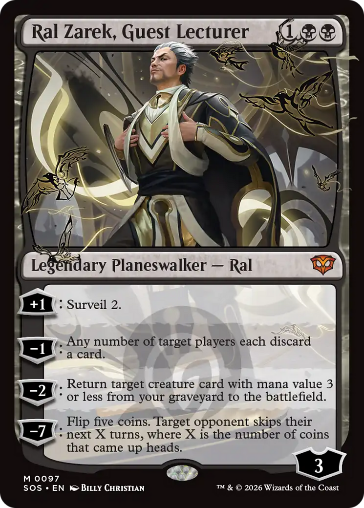 Ral Zarek, Guest Lecturer [Secrets of Strixhaven] | Game Master's Emporium (The New GME)