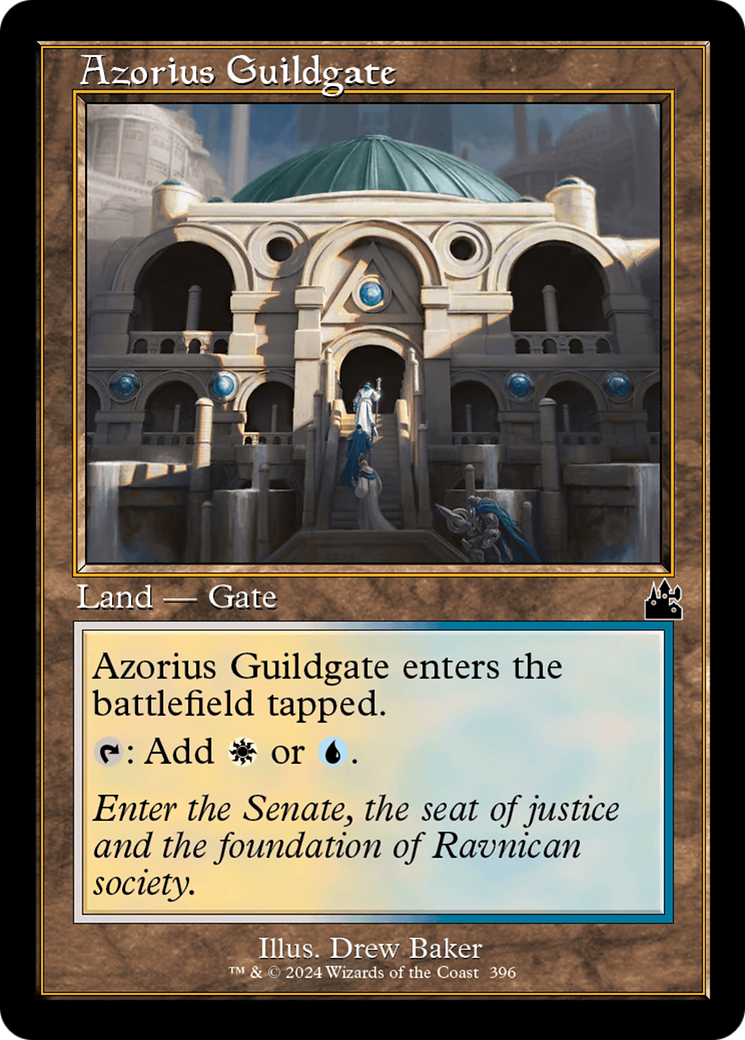 Azorius Guildgate (Retro Frame) [Ravnica Remastered] | Game Master's Emporium (The New GME)