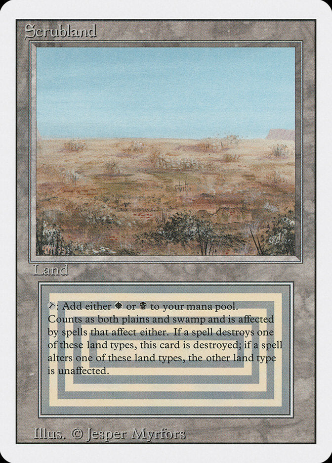 Scrubland [Revised Edition] | Game Master's Emporium (The New GME)