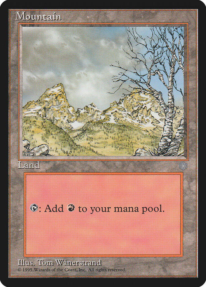 Mountain (Signature on Left) [Ice Age] | Game Master's Emporium (The New GME)