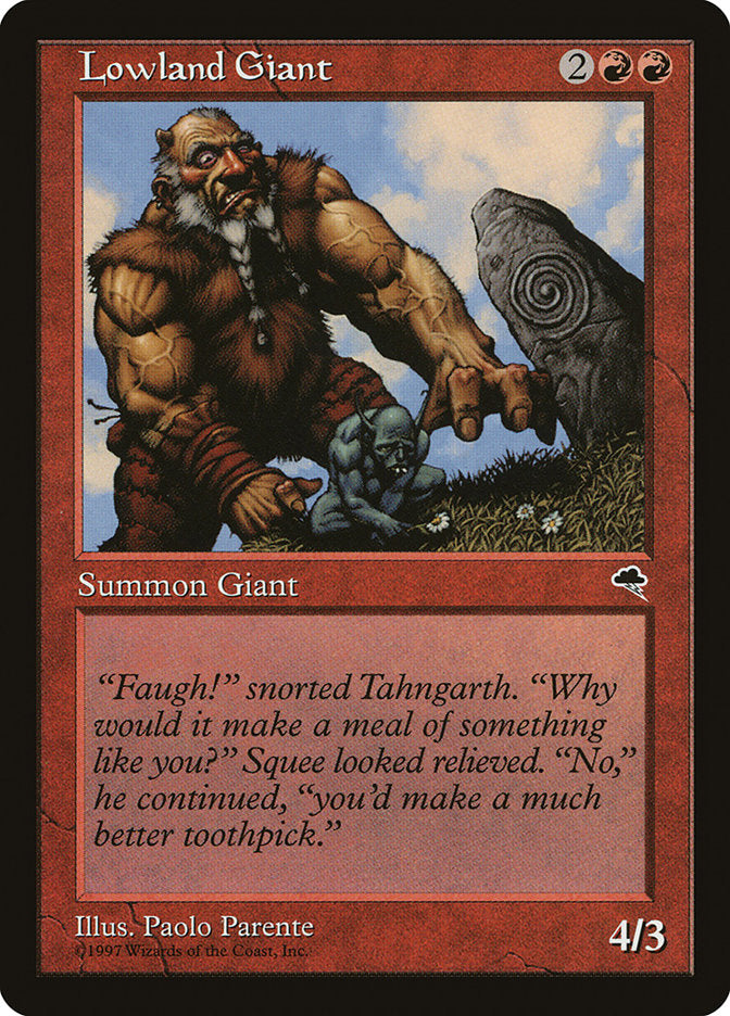 Lowland Giant [Tempest] | Game Master's Emporium (The New GME)