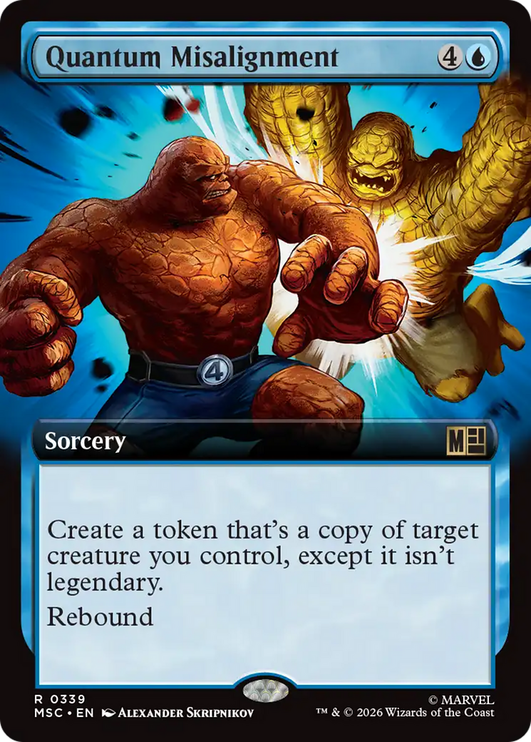 Quantum Misalignment (Extended Art) [Marvel Super Heroes Commander] | Game Master's Emporium (The New GME)