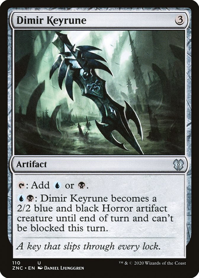 Dimir Keyrune [Zendikar Rising Commander] | Game Master's Emporium (The New GME)