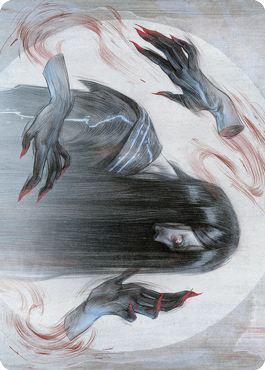 Clawing Torment Art Card [Kamigawa: Neon Dynasty Art Series] | Game Master's Emporium (The New GME)