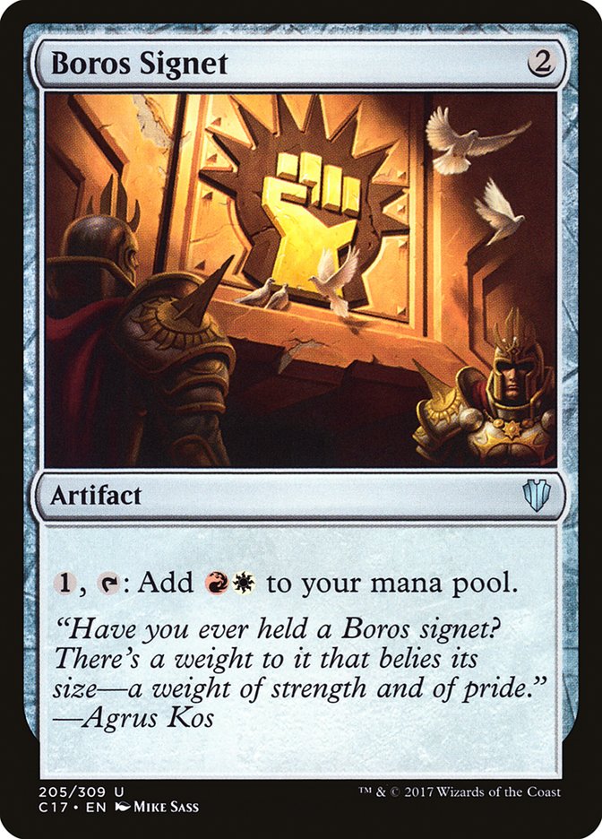 Boros Signet [Commander 2017] | Game Master's Emporium (The New GME)