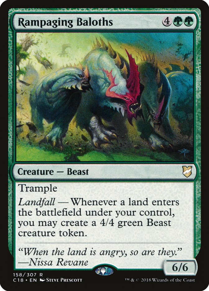 Rampaging Baloths [Commander 2018] | Game Master's Emporium (The New GME)