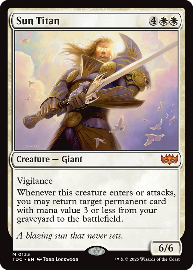 Sun Titan [Tarkir: Dragonstorm Commander] | Game Master's Emporium (The New GME)