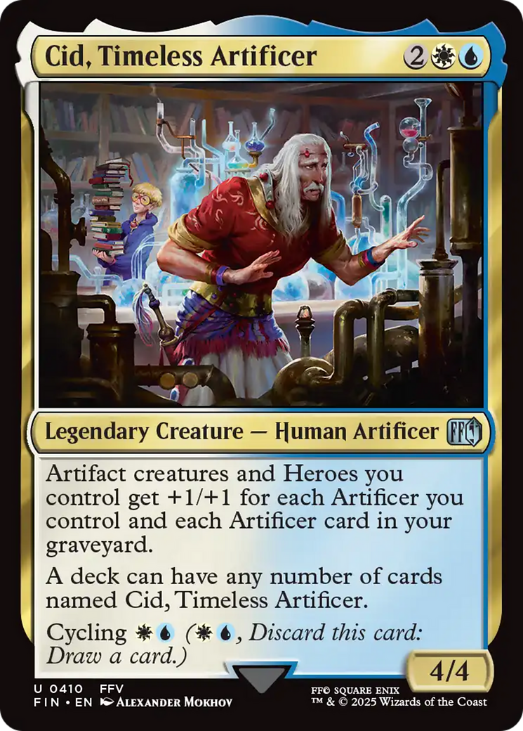 Cid, Timeless Artificer (0410) [FINAL FANTASY] | Game Master's Emporium (The New GME)