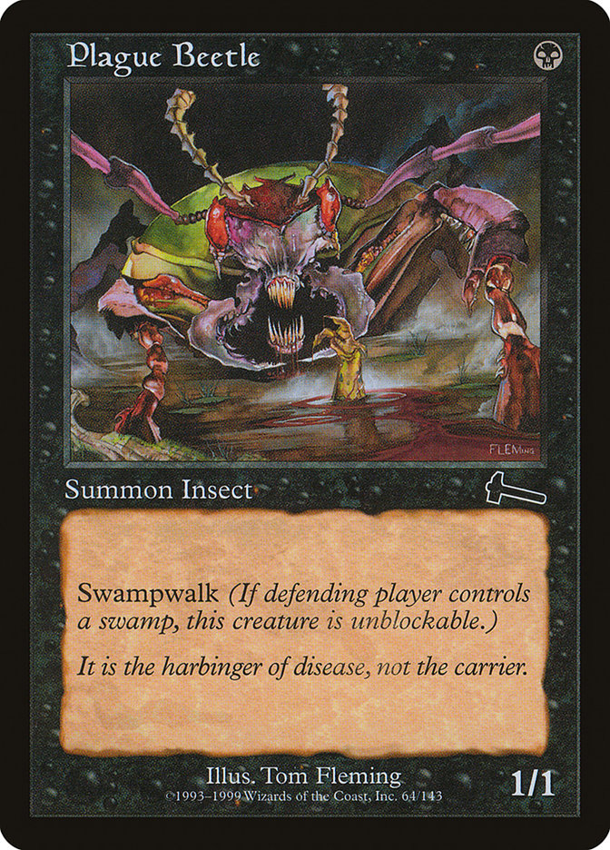 Plague Beetle [Urza's Legacy] | Game Master's Emporium (The New GME)
