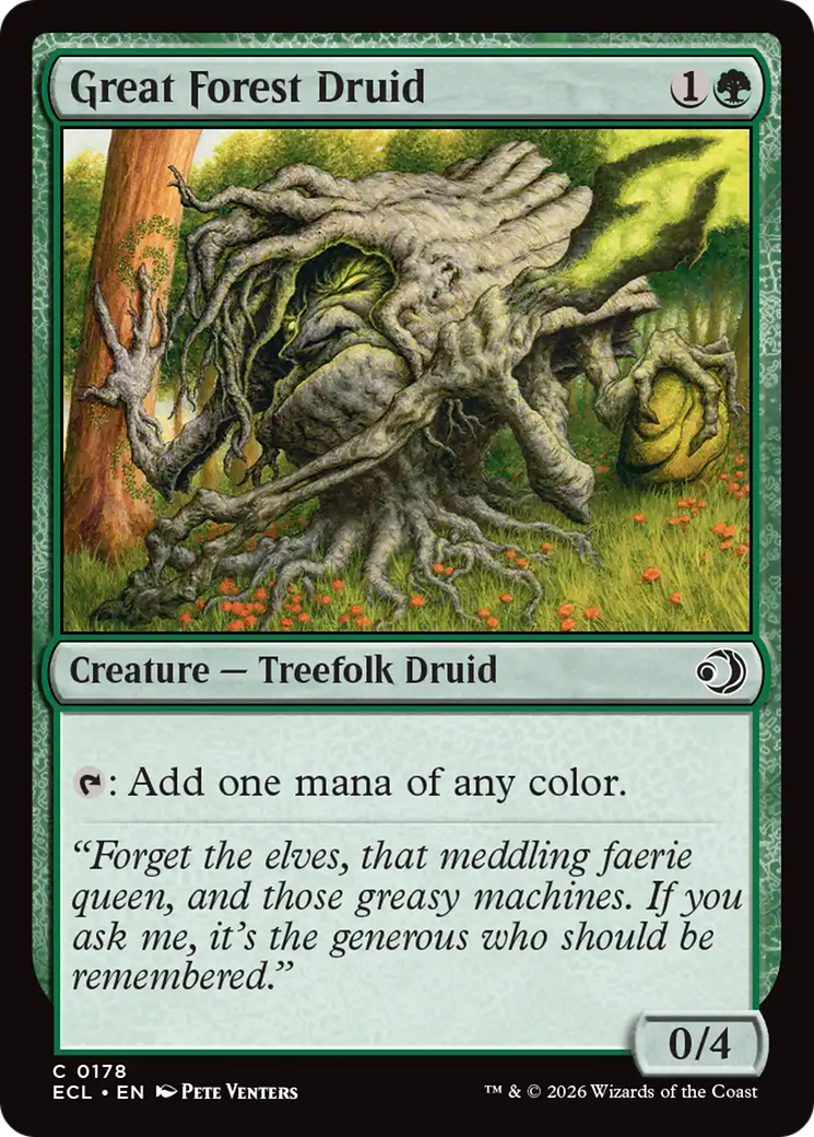 Great Forest Druid [Lorwyn Eclipsed] | Game Master's Emporium (The New GME)