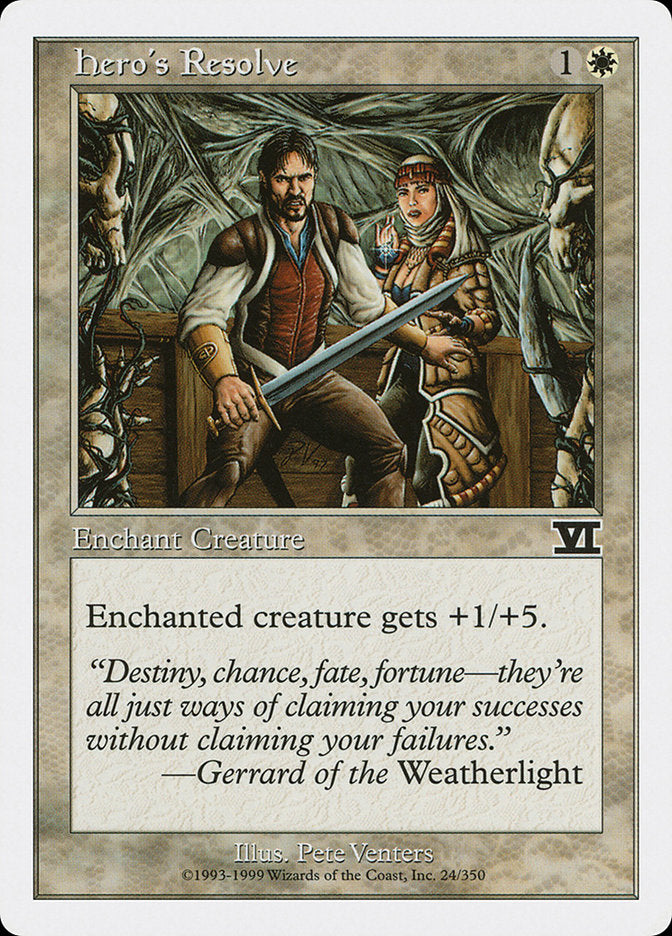 Hero's Resolve [Classic Sixth Edition] | Game Master's Emporium (The New GME)
