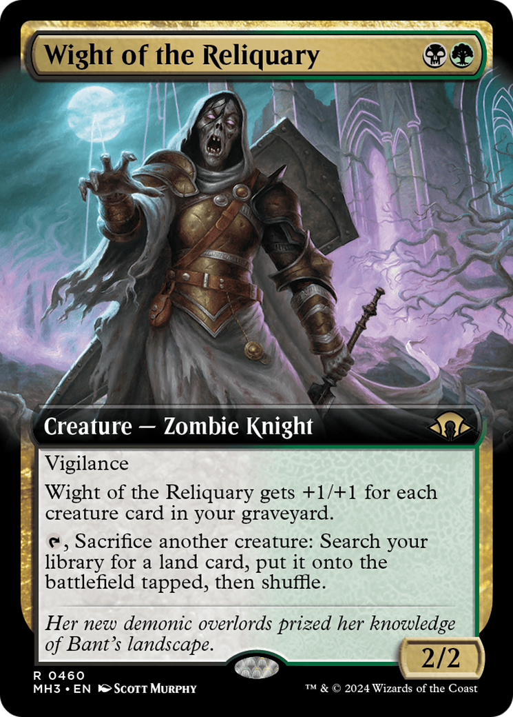Wight of the Reliquary (Extended Art) [Modern Horizons 3] | Game Master's Emporium (The New GME)