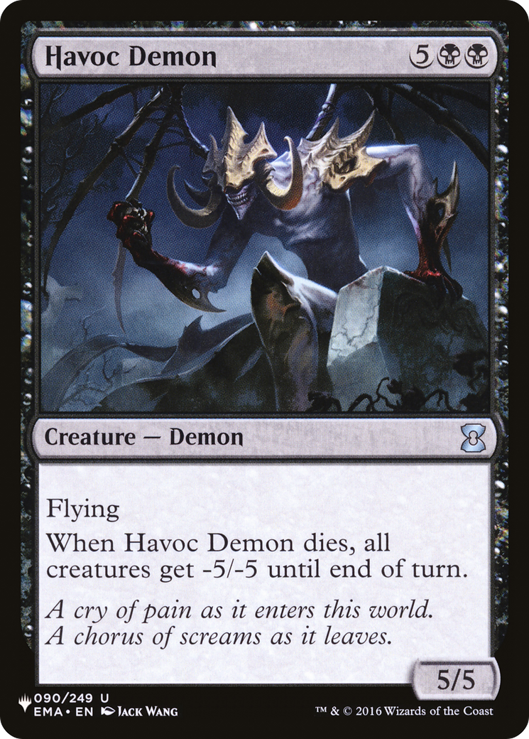 Havoc Demon [The List Reprints] | Game Master's Emporium (The New GME)