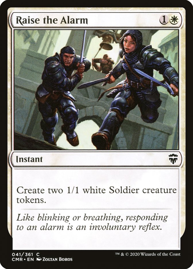 Raise the Alarm [Commander Legends] | Game Master's Emporium (The New GME)