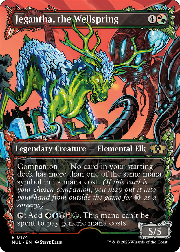 Jegantha, the Wellspring (Halo Foil) [Multiverse Legends] | Game Master's Emporium (The New GME)