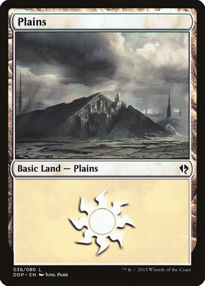 Plains (36) [Duel Decks: Zendikar vs. Eldrazi] | Game Master's Emporium (The New GME)