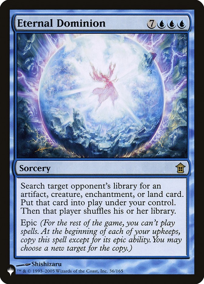 Eternal Dominion [The List] | Game Master's Emporium (The New GME)