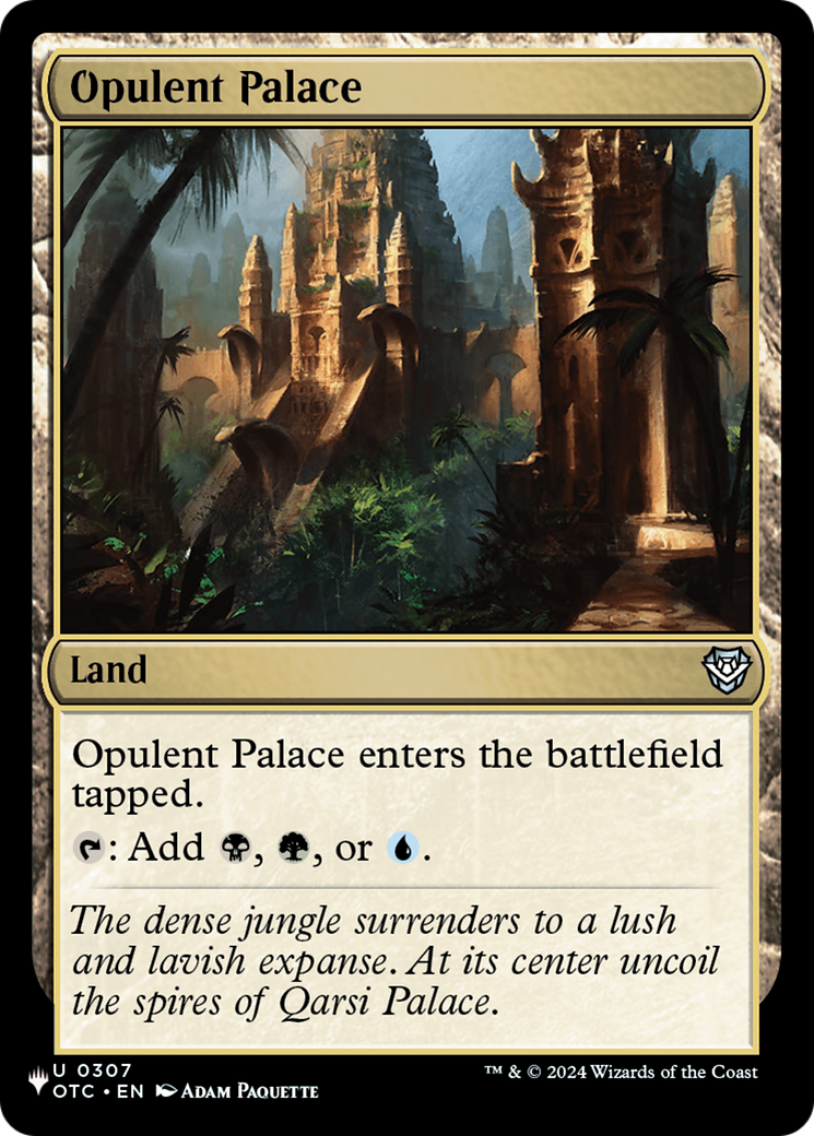 Opulent Palace (OTC) [The List] | Game Master's Emporium (The New GME)