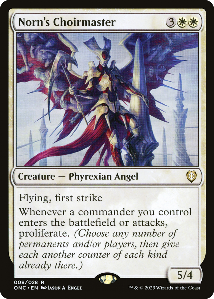 Norn's Choirmaster [Phyrexia: All Will Be One Commander] | Game Master's Emporium (The New GME)