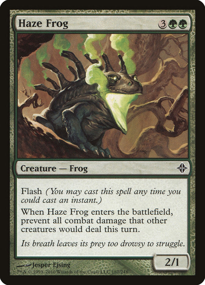 Haze Frog [Rise of the Eldrazi] | Game Master's Emporium (The New GME)