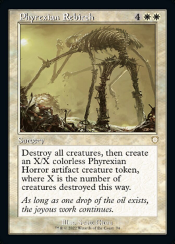 Phyrexian Rebirth (Retro) [The Brothers' War Commander] | Game Master's Emporium (The New GME)