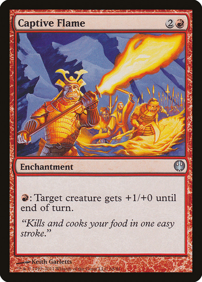 Captive Flame [Duel Decks: Knights vs. Dragons] | Game Master's Emporium (The New GME)