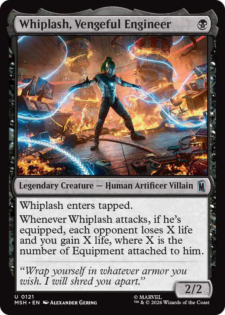 Whiplash, Vengeful Engineer [Marvel Super Heroes] | Game Master's Emporium (The New GME)