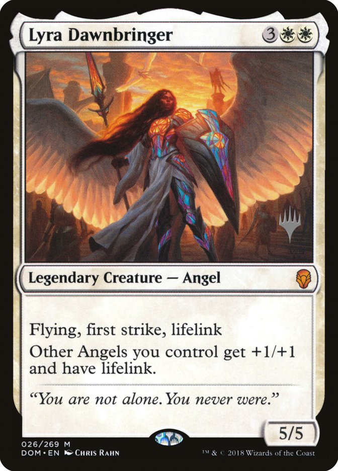 Lyra Dawnbringer (Promo Pack) [Dominaria Promos] | Game Master's Emporium (The New GME)