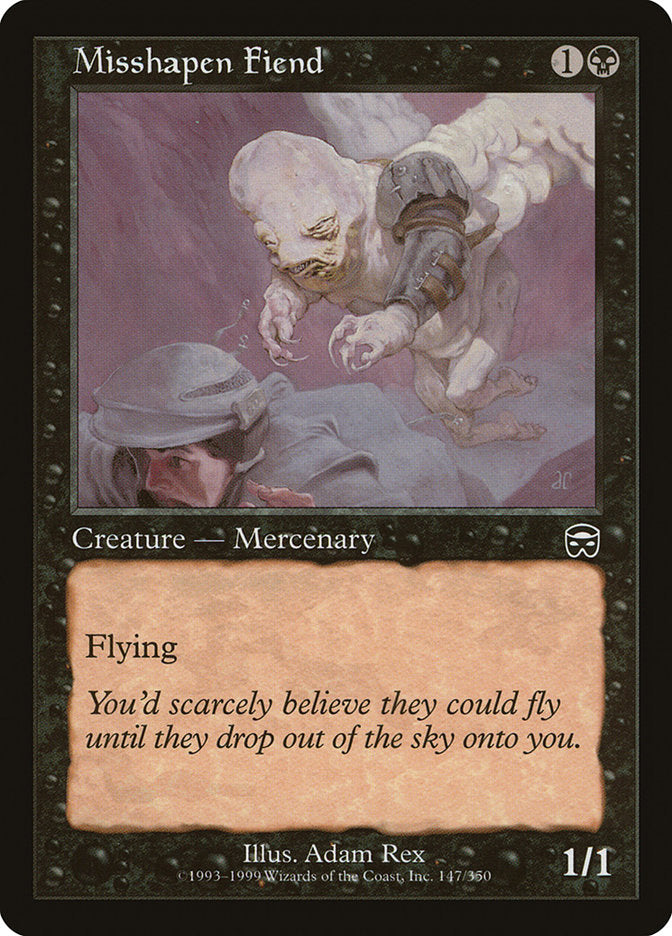 Misshapen Fiend [Mercadian Masques] | Game Master's Emporium (The New GME)