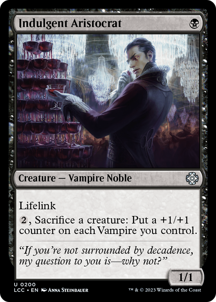 Indulgent Aristocrat [The Lost Caverns of Ixalan Commander] | Game Master's Emporium (The New GME)