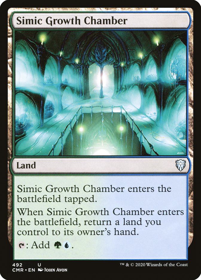Simic Growth Chamber [Commander Legends] | Game Master's Emporium (The New GME)