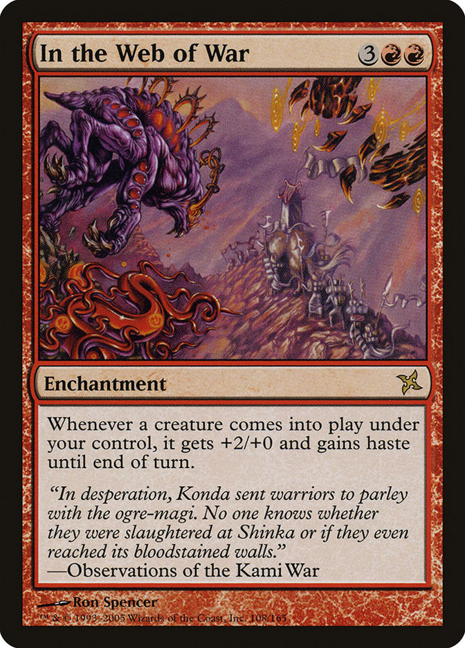 In the Web of War [Betrayers of Kamigawa] | Game Master's Emporium (The New GME)