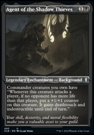 Agent of the Shadow Thieves (Foil Etched) [Commander Legends: Battle for Baldur's Gate] | Game Master's Emporium (The New GME)
