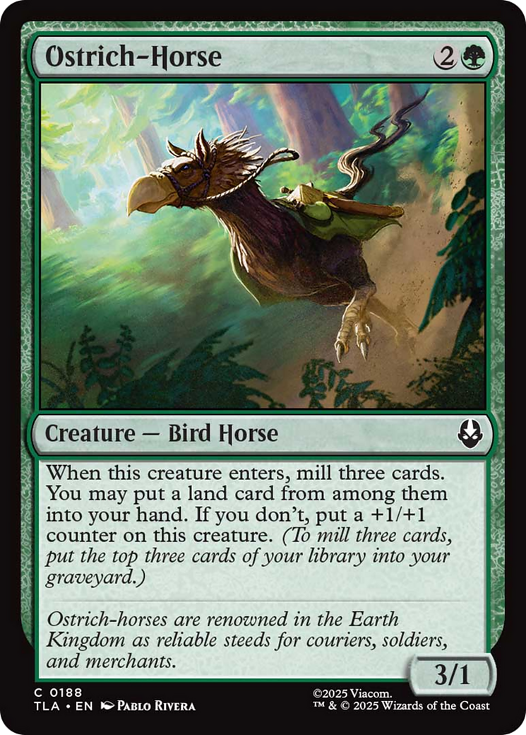 Ostrich-Horse [Avatar: The Last Airbender] | Game Master's Emporium (The New GME)