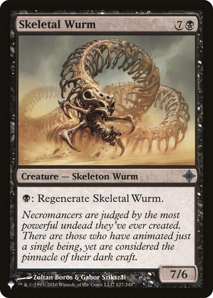 Skeletal Wurm [The List] | Game Master's Emporium (The New GME)