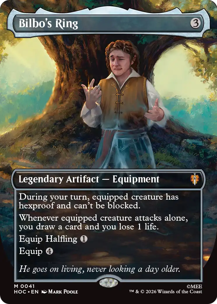 Bilbo's Ring (Borderless) [The Hobbit: Eternal-Legal] | Game Master's Emporium (The New GME)