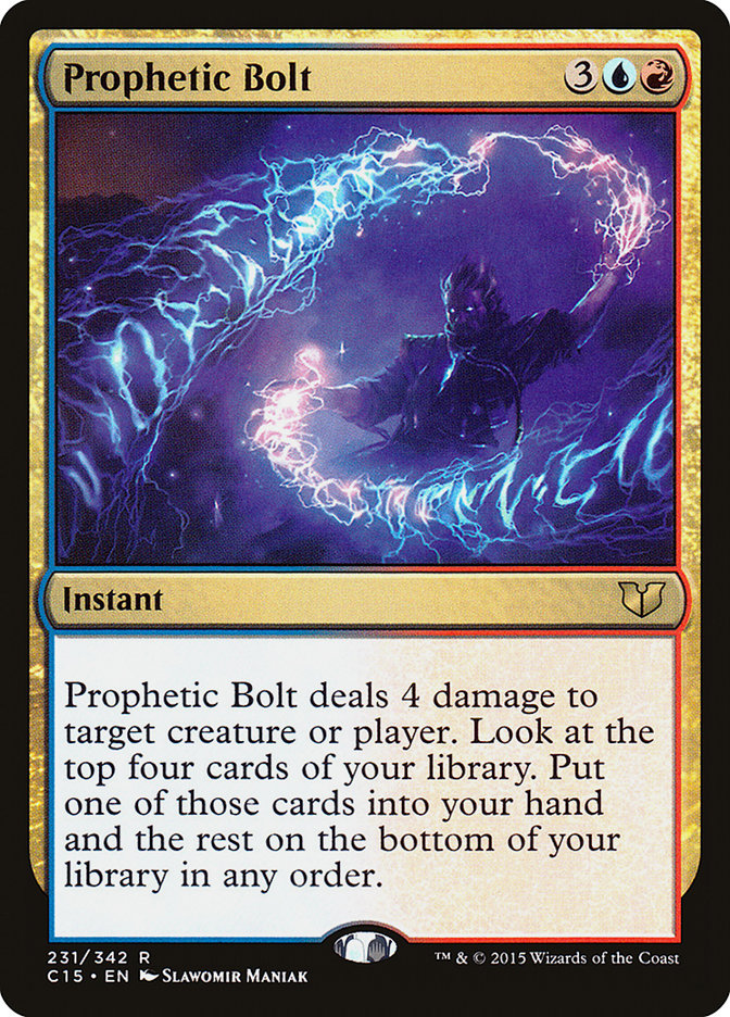 Prophetic Bolt [Commander 2015] | Game Master's Emporium (The New GME)