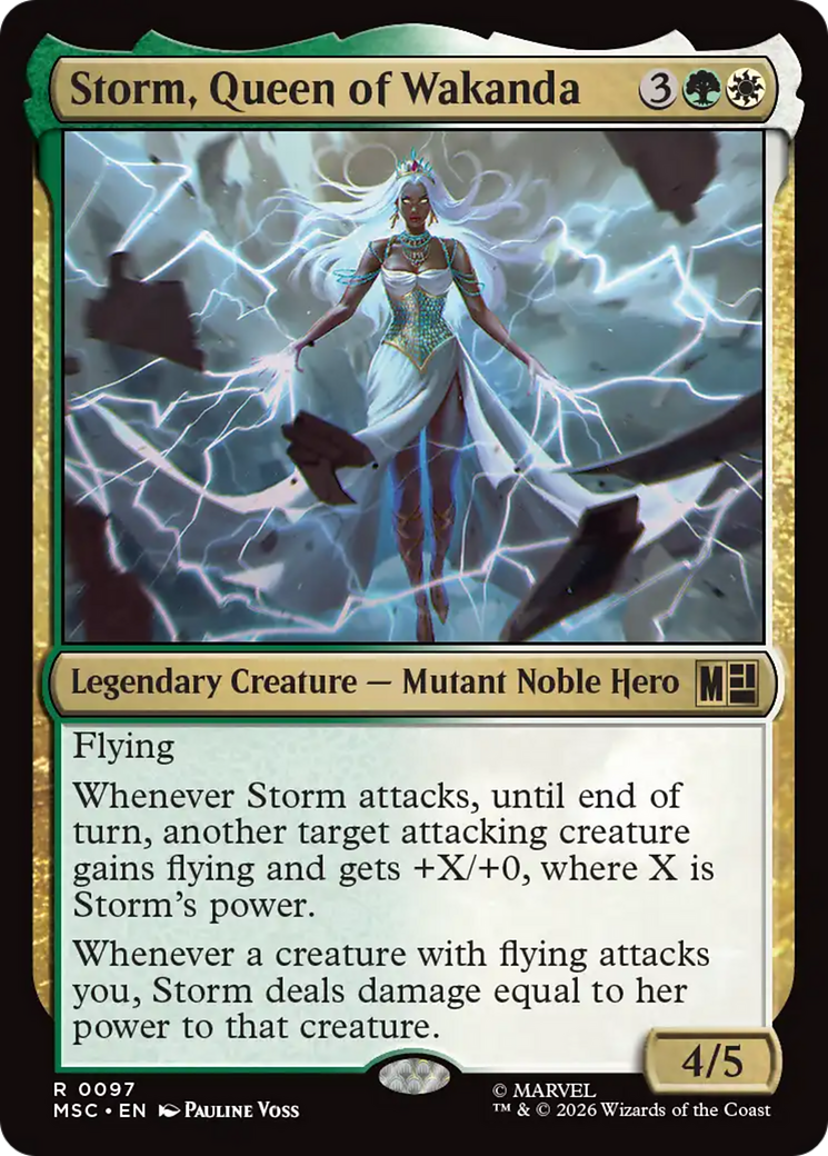 Storm, Queen of Wakanda [Marvel Super Heroes Commander] | Game Master's Emporium (The New GME)